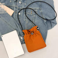 Bolso De Hombro Casual Versátil Mini Bolsa Para Teléfono Color Sólido Estilo Simple Bolsa Cruzada De Almacenamiento Material De Nylon - details 6