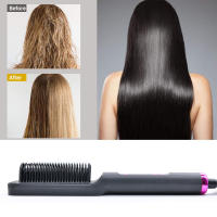 Peine Eléctrico Multifuncional Para Cabello Negativo Ion Antisalpicaduras Herramienta De Peinado Y Liso Con Cepillo Rotativo De 25W-39W Tamaño 50*10 - details 9
