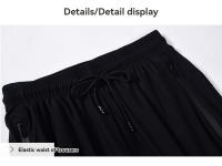 Pantalones De Running Para Hombre Cómodos Y Transpirables Hechos De Seda De Hielo Absorbentes De Sudor Y Secado Rápido Para Deporte Al Aire Libre - details 14