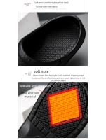 Zapatos De Cocina Para Hombres Resistentes Al Aceite Impermeables Antideslizantes De Talla Grande Para Exterior Y Jardín Cuatro Estaciones Antipalos EVA - details 3