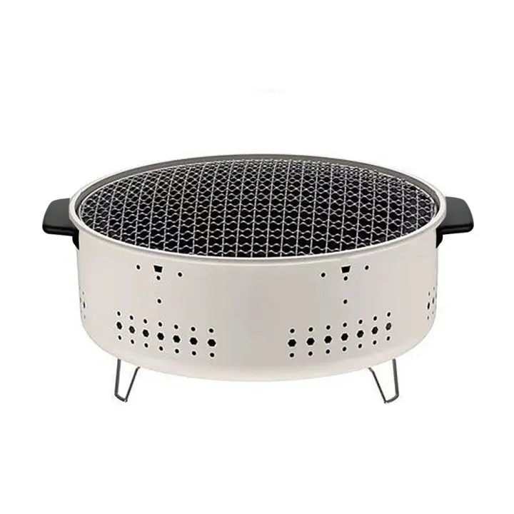 Estufa De Carbón Portátil Para BBQ Multifuncional Y Versátil Horno De Carbón Para Camping Al Aire Libre Picnic Viaje - 1
