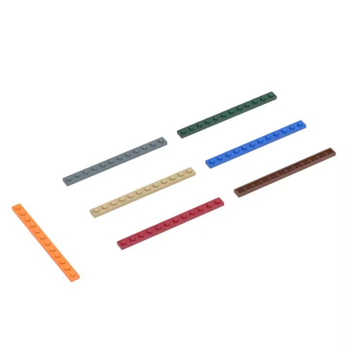 Wange 52Pcs Lote 60479 Placas De Construcción 1x12 Bloques Compatible Con Bloques De Construcción Educativos Para Niños Accesorios MOC - 1