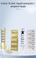Cartridge Desechable Para Carrocería De Ampulilla De 0.3ML 0.5ML Para Lápiz De Hialurón Para Mesoterapia Y Inyecciones De Hidratante Antiarrugas En Labios - details 0