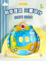 Anillo Inflable De Natación Para Niños Con Volante Juguete Acuático Para Piscina Y Playa PVC Seguro Para Bebés De 0-3 Años - details 2