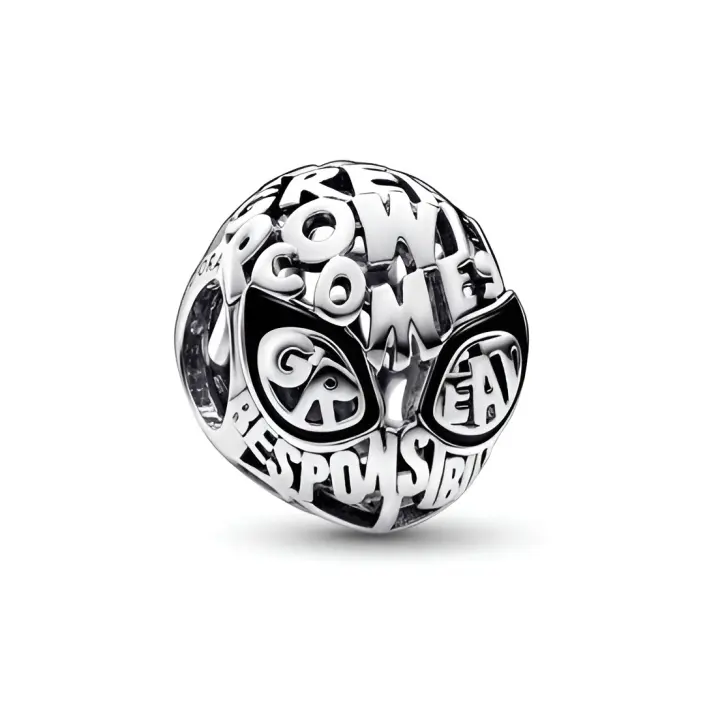 Charm Pandora Máscara Spider-Man de Marvel - 792351C01 - 1