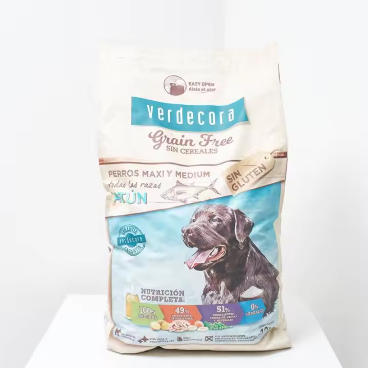 Verdecora Pienso Grain Free Atún 12kg para Perros Alergicos - 1