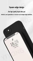 Funda Líquida De Silicona Suave Original YIYONG Para iPhone SE 2020 2 3 SE2 SE3 7 8 plus Resistente Al Agua Antisuciedad Antisalpicaduras Y Anti-Rasguños Cubierta Completa Para iPhone SE - details 1