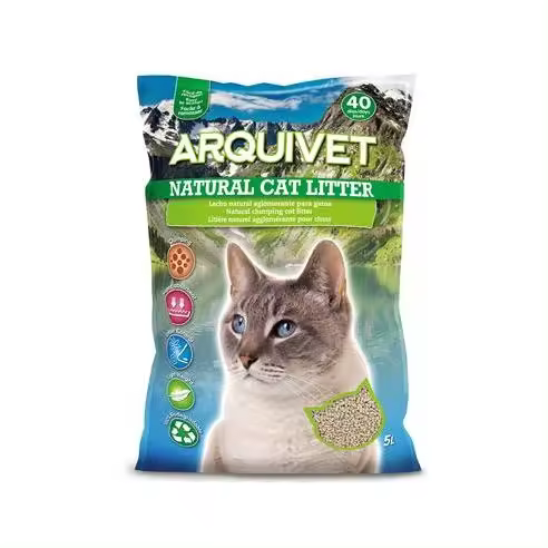 PACK 4 unidades Natural Cat Litter 5lt - 1