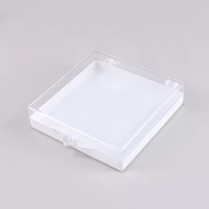 Caja De Exhibición Para Uñas Postizas En Rosa/Blanca Organizador De Joyas Para Arte De Uñas Caja De Almacenamiento DIY Herramientas De Manicura - 1