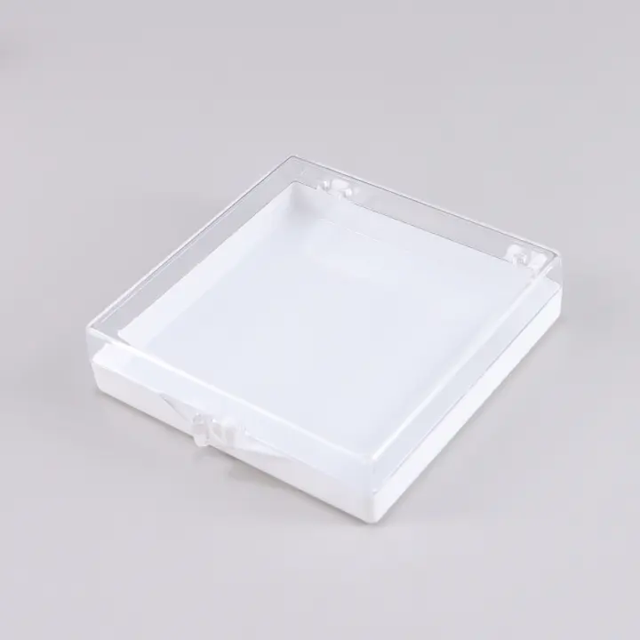 Caja De Exhibición Para Uñas Postizas En Rosa/Blanca Organizador De Joyas Para Arte De Uñas Caja De Almacenamiento DIY Herramientas De Manicura - 1