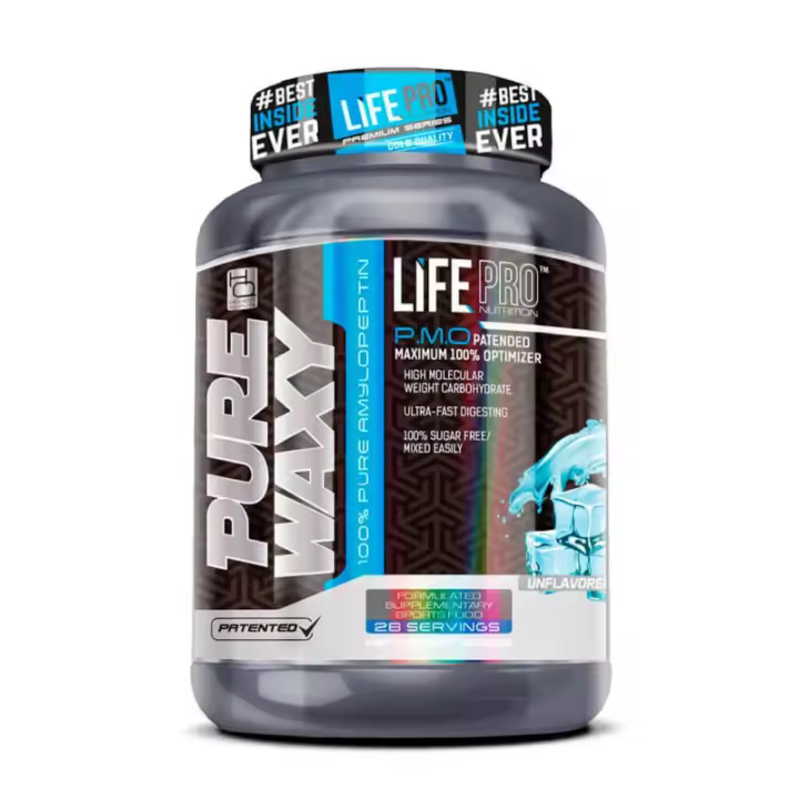LIFE PRO NUTRITION PURE WAXY! 2KG NEUTRO  Carbohidrato de Absorción Rápida  Entrenamientos de Resistencia y Fuerza  Energía al instante - 1