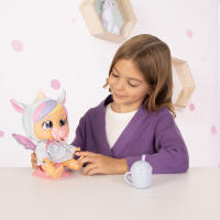 BEBÉS LLORONES Loving Care Fantasy Jenna | Muñeca bebé Que Llora lágrimas de Verdad con Pijama y 3 Accesorios - Juguete y Regalo para Niños y Niñas de 3 Años - details 3