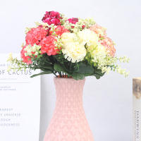 Bouquet De 1 Vaso De Hiedra Artificial Con 5 Cabezas De Algodón Decoración De Hogar Y Boda Falsa Lujo Para Interior Y Exterior - details 20