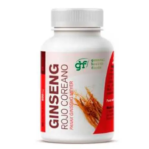 Ghf Ginseng 500Mg. 90Cap - Contribuye Al Sistema Nervioso - 1