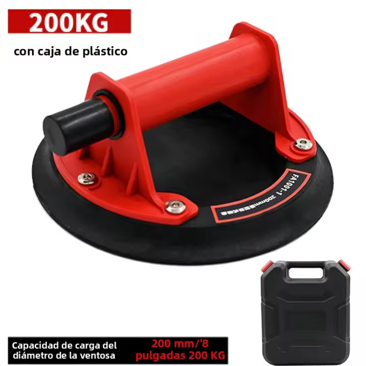 Copa De Succión Fuerte De 8 Pulgadas Para Levantamiento De Vidrio Y Granito Resistente a 200kg Carga-duty Pesada - 1