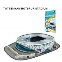 Puzzle 3D De Estadios De Fútbol Bernabeu Camp Nou Anfield Juego De Construcción Para Niños Modelo De Edificios Famous - details 6