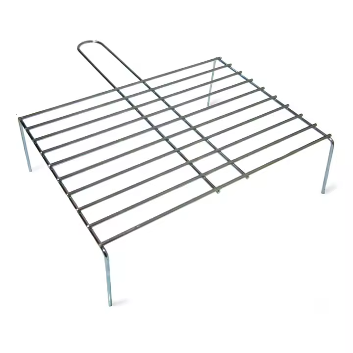 PARRILLA CON PIE SIMPLE 50x38cm GOURMET KITCHEN - 1