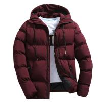 Abrigo De Invierno Para Hombre Parka Moda Casual Con Capucha Cálida Chaqueta Gruesa Outerwear Negocios Estilo Business - details 4