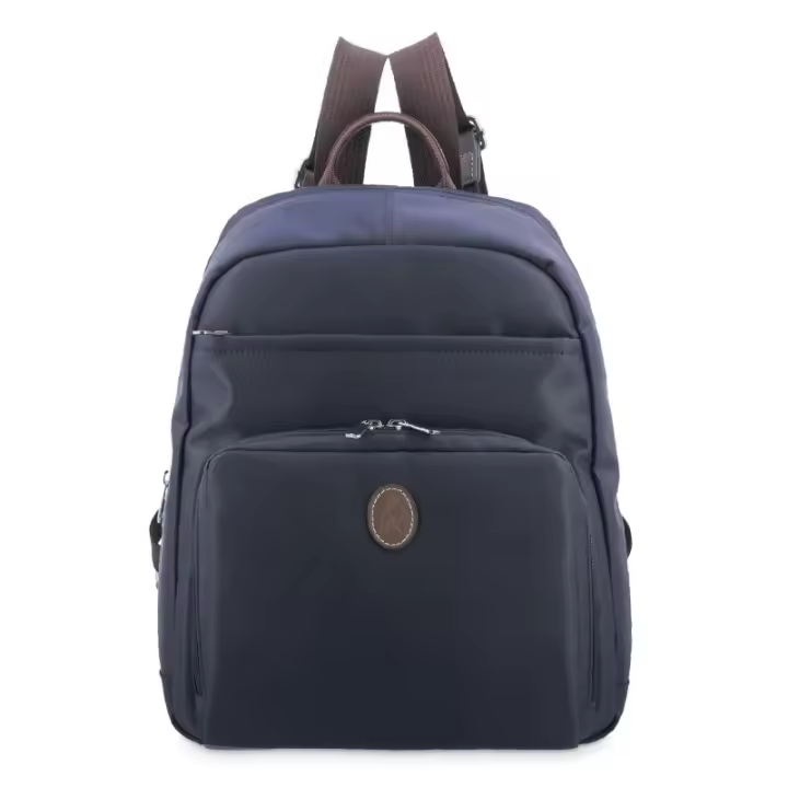 EL POTRO: MOCHILA UNISEX DE LONA/PIEL 3711-PARIS-AZUL El Potro - 1
