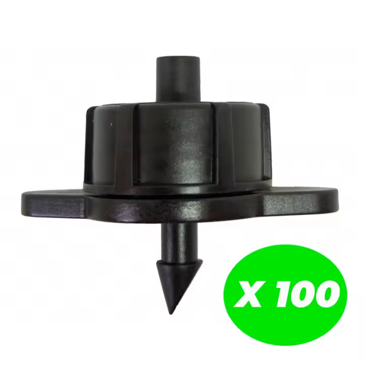 Gotero autocompensante 4 l/h Pack de 100 Unidades     RIEGOPRO - 1