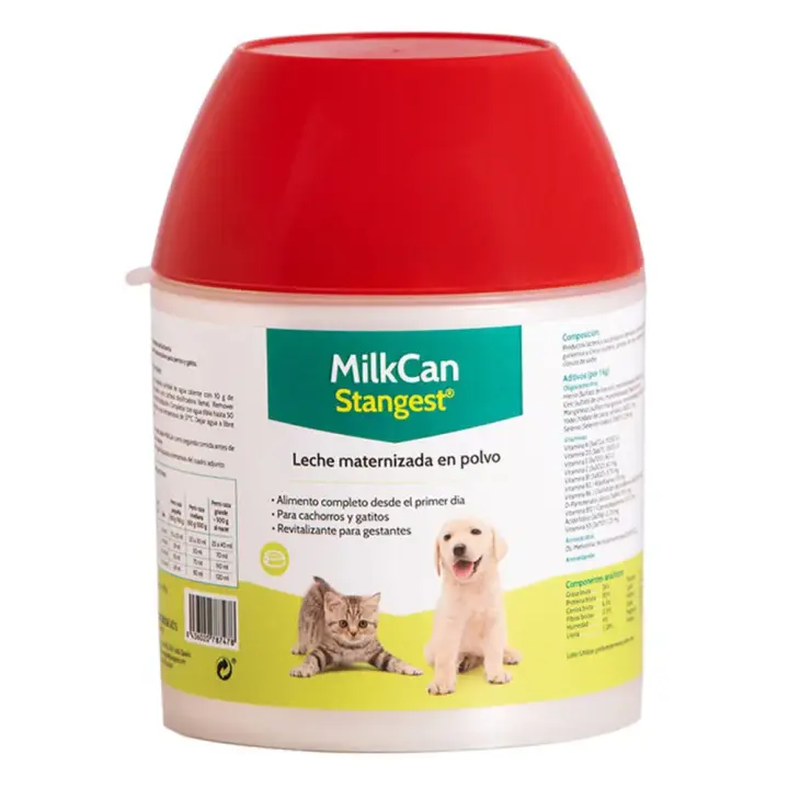 MilkCan pack de 400 g + bol de leche maternizada en polvo para perros y gatos STANGEST - 1