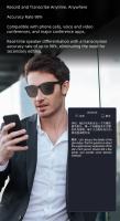 Black Tech Hyundai HY-C8 Auriculares Bluetooth Inalámbricos Traducción en Tiempo Real Subtítulos AI Glasses Traducción Simultánea Multilingüe - details 1