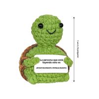 Adorno De Tortuga Positiva Bonito Pequeño Animal Hecho a Mano Regalo Inspiracional Soporte Emocional Motivacional Para Cumpleaños - details 2