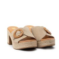 Sandalias plataforma mujer TINA KIZ 2503 CAMELLO PALA PLATAFORMA SERRAJE CAMELLO 35049 25V - details 0