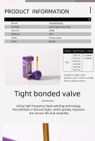 Tubo De Bicicleta Ultraligero De Aluminio OFFBONDAGE Para Rueda De 700C Con Válvula Francesa TPU Largo 60-80mm - details 1