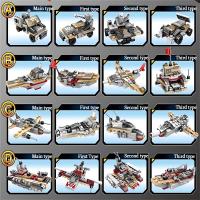 Bloques De Construcción De Barco Militar Para Niños Juguetes De Ciudades Para Niños Chicos Regalo De Navidad Bloques De Avión Y Barco De Guerra - details 5