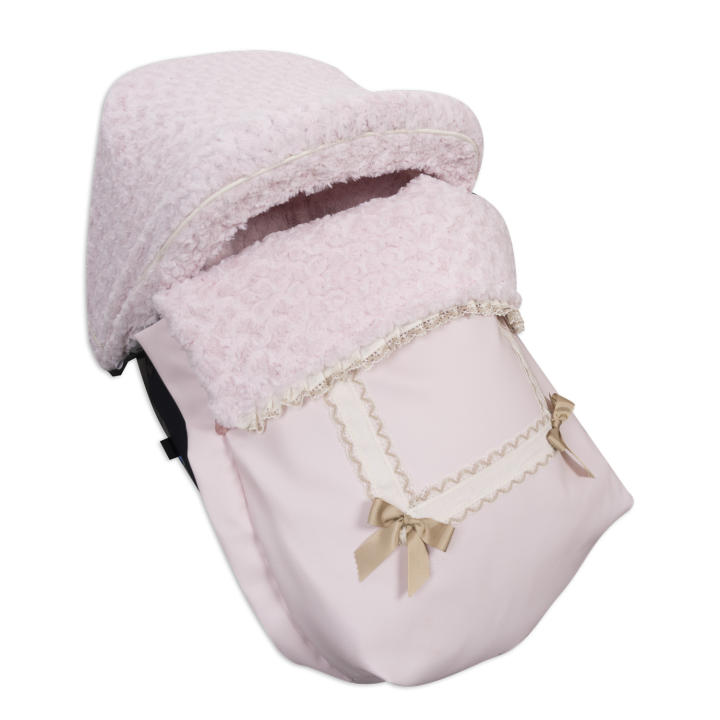 SACO UNIVERSAL BABYLINE GRUPO 0 O PORTABEBÉ DE LA COLECCIÓN LEATHER + CAPOTA + CUBREARNÉS