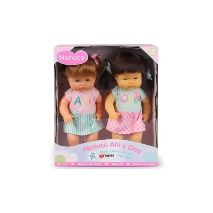 Nenuco Ani y Ona New Look de Famosa NFN73000 Juguetes FAMOSA - 1