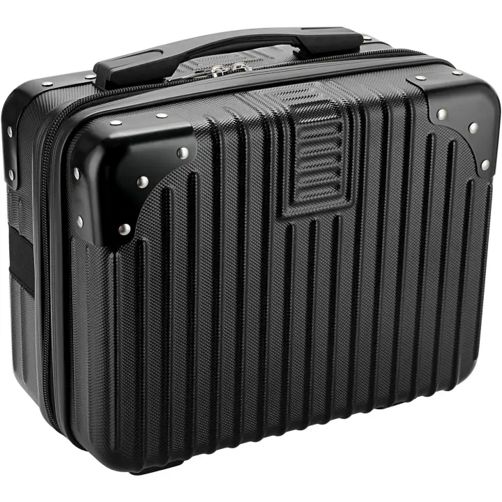 Organizador para cosméticos, Minimaleta de ABS Negra - 1