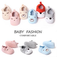 Zapatillas De Algodón Suave Para Bebés Niños Y Niñas Con Diseño De Animales Y Orejas Colores Variados Tallas 11CM/12CM/13CM - details 14