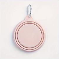 Tazón De Silicona Plegable Para Perros Colgante Viaje Al Aire Libre Portátil Contenedor De Alimentos Y Agua Color Macarón Suministros Para Mascotas - details 0