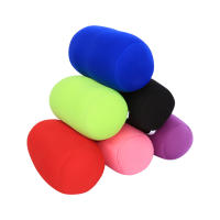 Almohada De Viaje Mini Microde Fibra De Bambú Suave Soporte Para El Cuello Cómodo Almohada De Cojín De Espuma Para El Hogar Y El Sueño - details 0