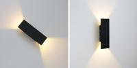 Lámpara De Pared LED 6W Moderna Y Sencilla Para Interior Iluminación Doméstica Para Dormitorio Sala De Estar Pasillo Decoración Aluminio AC85-265V - details 10