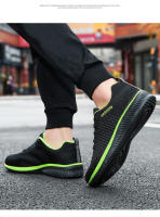 Zapatos De Correr Para Hombre Ligeros Y Cómodos Tenis De Caminar Transpirables Zapatillas De Deporte Con Suela EVA Talla True - details 19