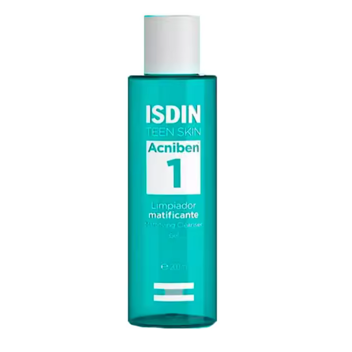 Isdin Acniben Limpiador Matificante grel 200 ml - 1