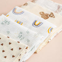 Manta De Bebé Muslin Swaddle De Algodón 2 Capas Para Recién Nacidos Toalla De Baño De Verano Ropa De Cama Para Bebés Unisex Estilo Infantil - details 3