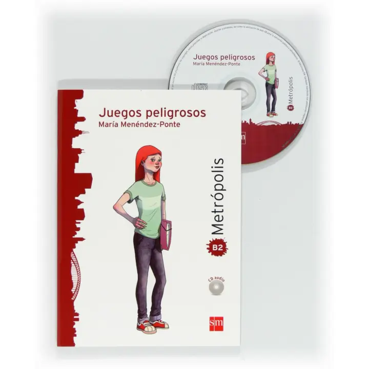 Libro Juegos peligrosos. Espacio Metrópolis. Lectura graduada para adolescentes [B2]. Editorial SM Año 2012 Autor Menéndez-Ponte, María ISBN 9788467527018 - 1