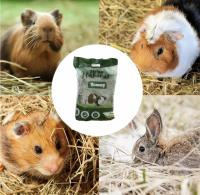 Heno natural 800G, Alimento esencial para hámster y mascotas pequeñas, 100%Natural - details 1