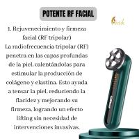 MISTIK  Radiofrecuencia facial EMS Terapia Led Limpieza Facial Masaje Sonico 8000 rpm e Importacion de Cosmeticos Genera Colageno Elastina Trabaja Arrugas lineas Fins y de Expresion Uso en Casa Regalo para Mujer Mistik Beauty Madrid - details 10