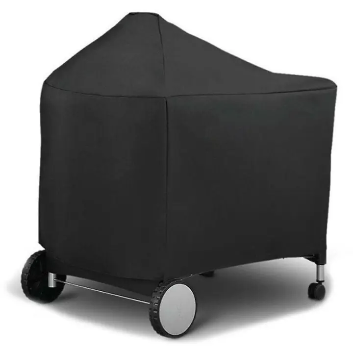 Funda protectora impermeable para barbacoa Weber, modelo 7152, dimensiones 124x65x101 cm, protección óptima - 1