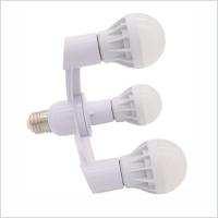 Adaptador Splitter De Bombilla LED E27 a E27 3 En 1 Soporte Para Lámpara En El Estudio Fotográfico Material ABS - details 5