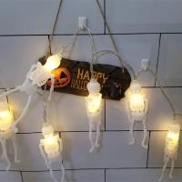Luz De Cadáver De Halloween Con 10/20 LED Luz De Cadáver De Halloween Para Decoración Interior Y Exterior Operada Por Batería Luz De Hadas Festiva - details 5
