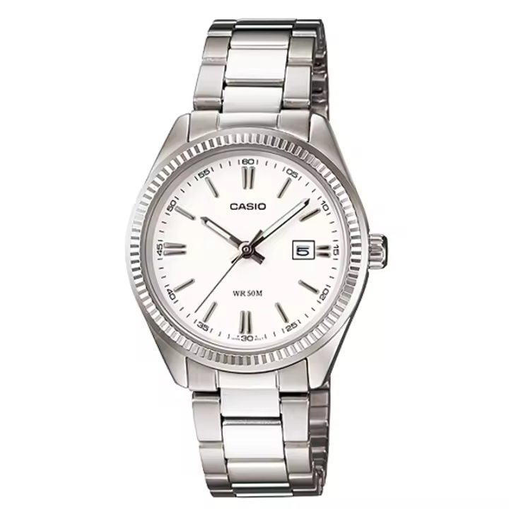Casio Collection Ltp-1302d-7a1 Reloj De Pulsera Analógico Para Mujer Color Plate - 1