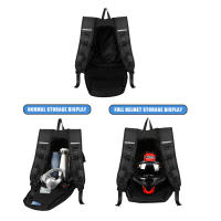 Bolsa Multifuncional Para Casco De Motocicleta Impermeable Bolsa De Viaje Para Negocios Y Ciclismo Con Portátil Para Exterior - details 11