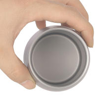 Taza De Acero Ligeramente Doble Para Exteriores Y Camping 120ml Taza De Agua Y Té Para Senderismo Y Uso Doméstico En Oficina Material De Titanio - details 7