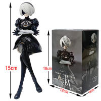 Figura De Acción Anime NieR:Automata Yorha No. 2 PVC 15CM Colección Modelo Ornamento Regalo De Navidad Para Fans De Anime - details 5